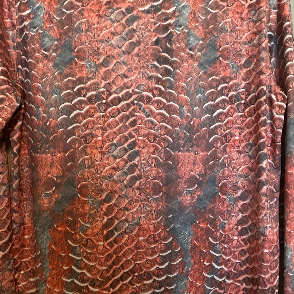 Reel Legends, Big Boys, XL(16) Gritty Scales, Long Sleeve Reel Tec Shirt - Picture 9 of 9